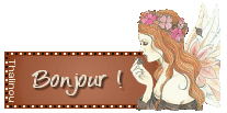 Gif animé bonjour elfe